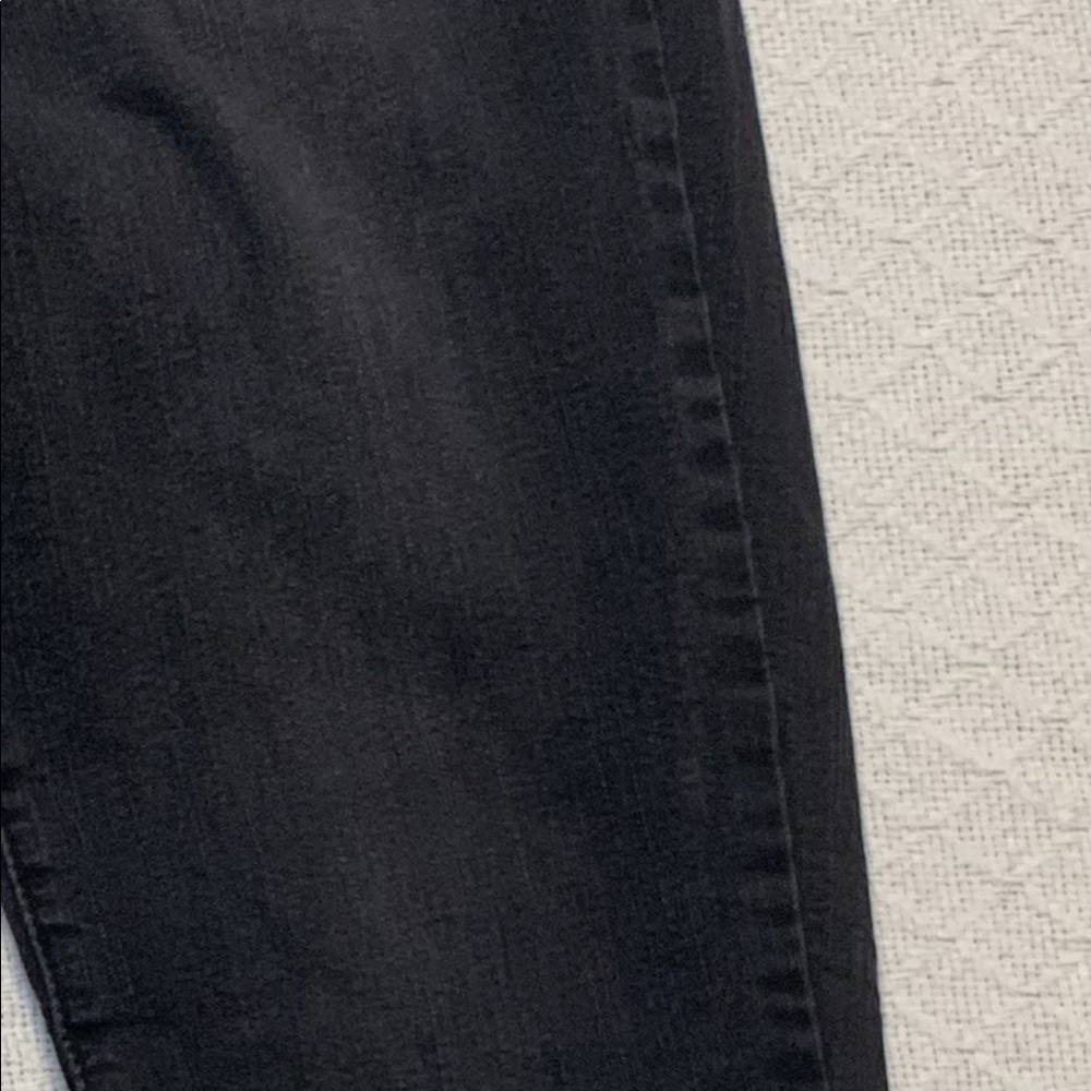 D.Jeans Women's Size 8 Straight Denim Black Jeans Pre-owned 27.5 Inseam - Picture 6 of 6